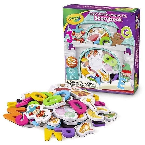Crayola Magnetic Animals and Letters Playset - 52 Pieces