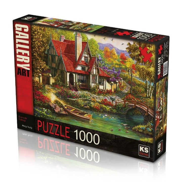 KS Games Riverside Cottage Puzzle - 1000 Pieces