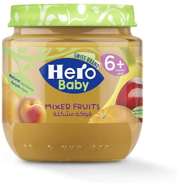 Hero Baby Mixed Fruits Jar - 125 gm