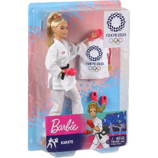 Barbie Olympic Games Tokyo 2020 - Karate Doll