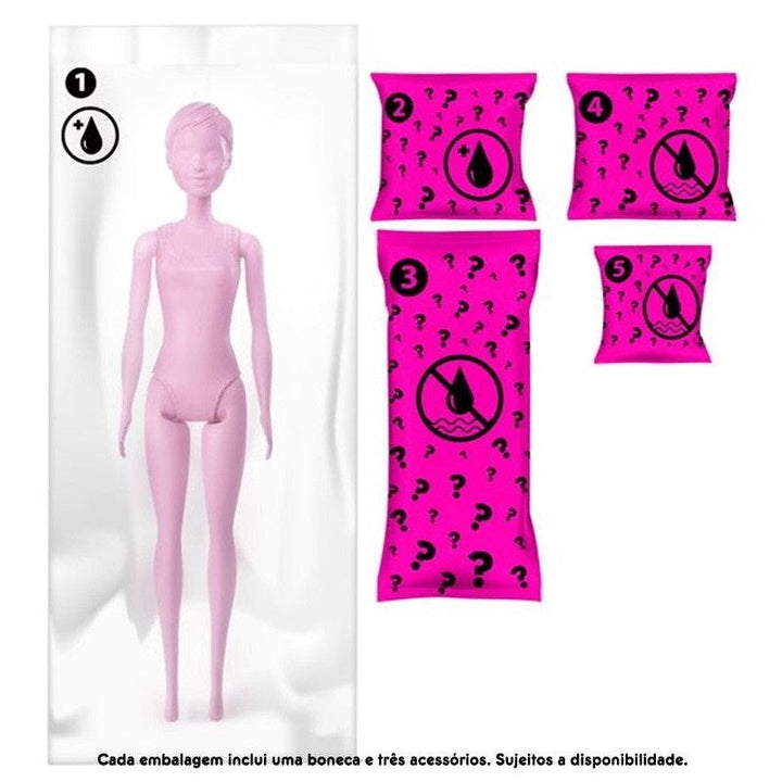 Barbie Doll Color Revealing Doll