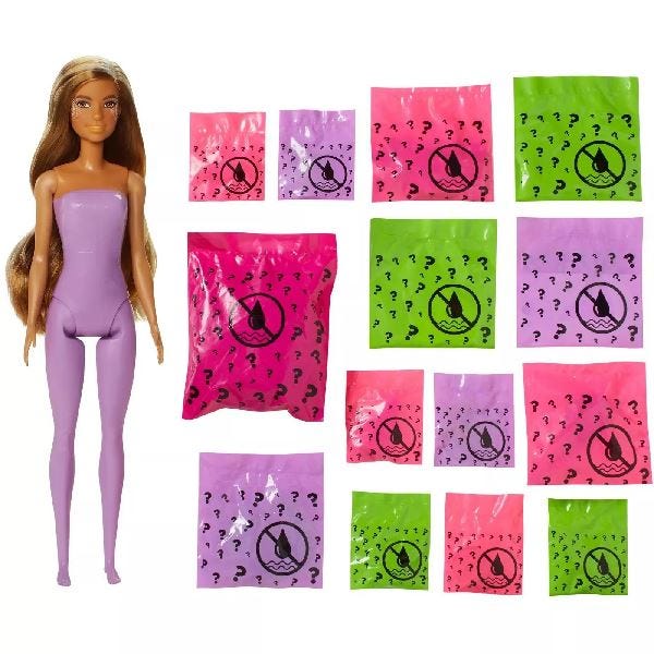 Barbie Color Reveal Mermaid Surprise Fashion Doll - 25 Surprises