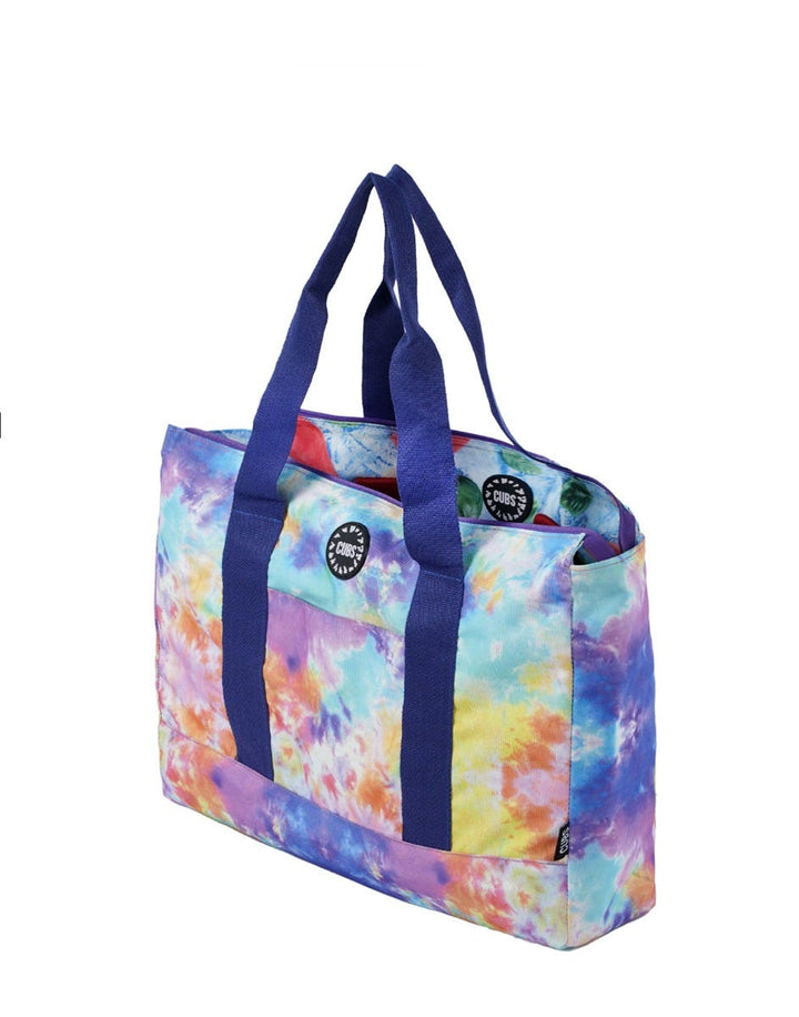 Cubs Watermelon Popsicle and Water Colors Double Faced Tote Bag