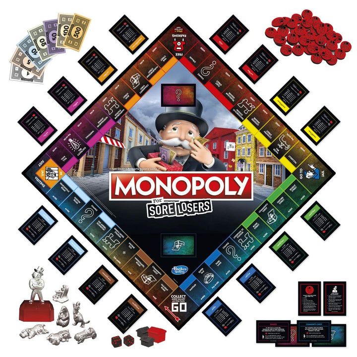 Monopoly for Sore Losers Board Game 2 - 6 Players