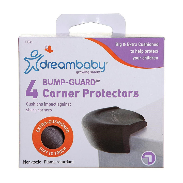 Dreambaby Corner Protectors, 4 Pieces - Brown