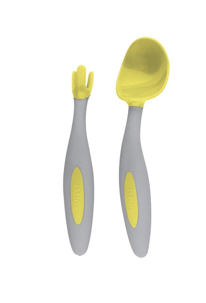 B.Box Toddler Cutlery Set - Lemon Sherbet