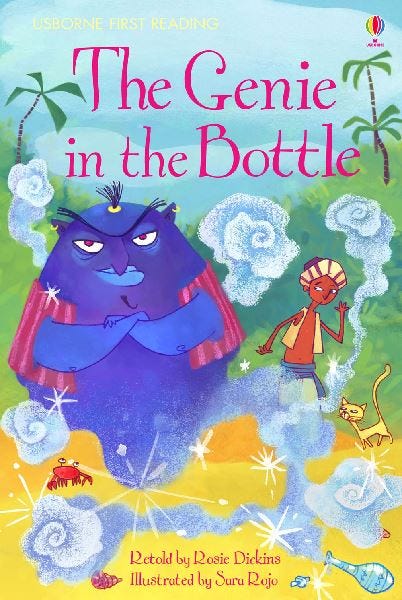 The Genie inThe Bottle Story, 3-5 Years - 32 Pages