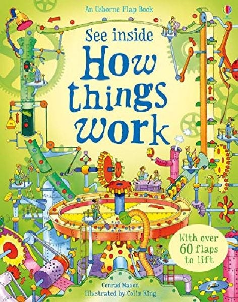 See Inside How Things Work Book, 6-8 Years - 16 Pages