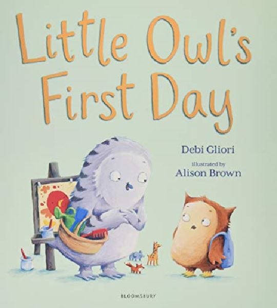 Little Owl's First Day Story, 3-5 Years - 32 Pages