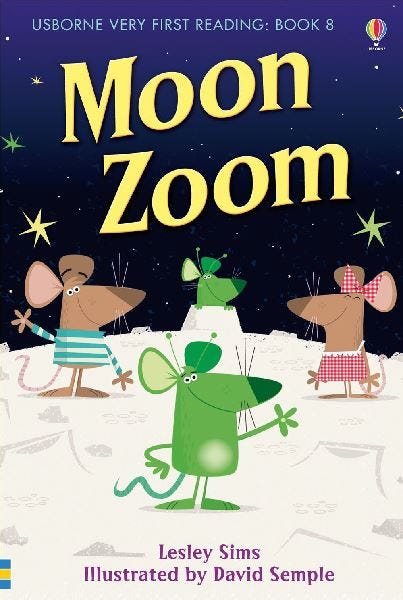Moon Zoom Story, 3-5 Years - 32 Pages