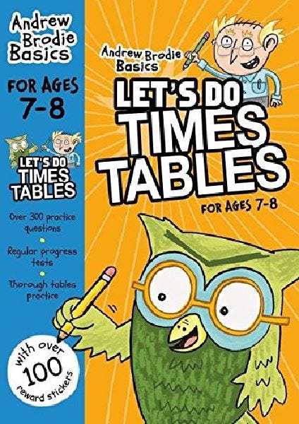 Let's Do Times Tables Book, 7-8 Years - 48 Pages