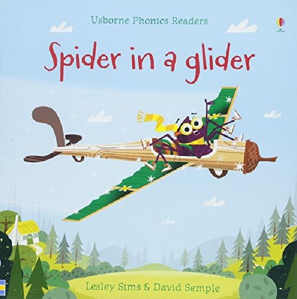 Spider in a Glider Story, 3-5 Years - 24 Pages