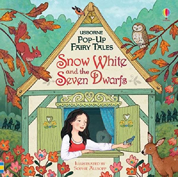 Pop-up Snow White and the Seven Dwarfs Story, 3-5 Years - 10 Pages