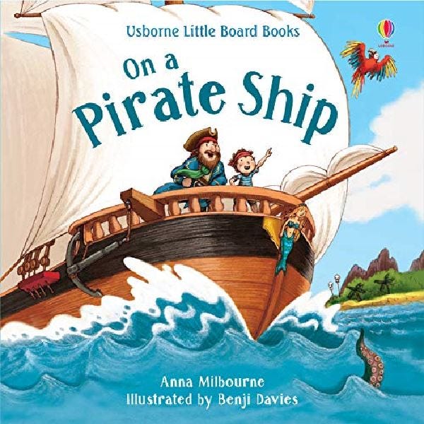 On a Pirate Ship Book, 3-5 Years - 22 Pages