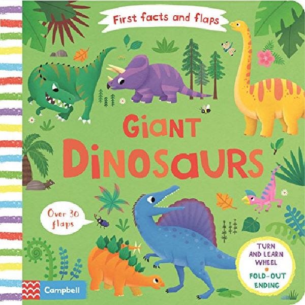 Giant Dinosaurs Story, 3-5 Years - 10 Pages