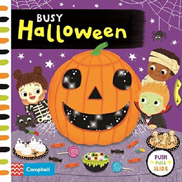Busy Halloween Story, 0-2 Years - 10 Pages