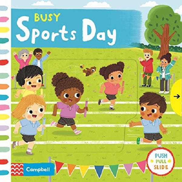 Busy Sports Day Story, 0-2 Years - 10 Pages