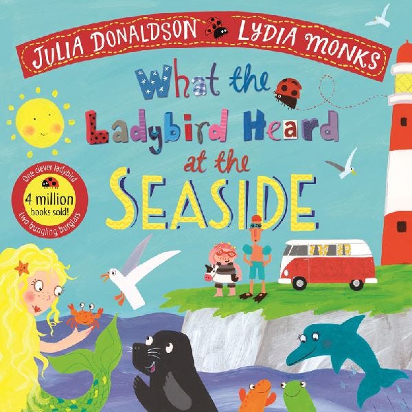 What The Ladybird Heard At The Seaside Story, 3-5 Years - 32 Pages