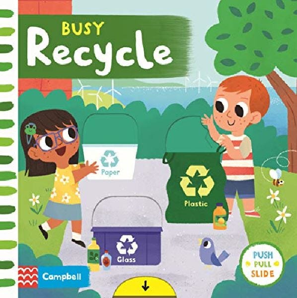 Busy Recycle Story, 0-2 Years - 10 Pages