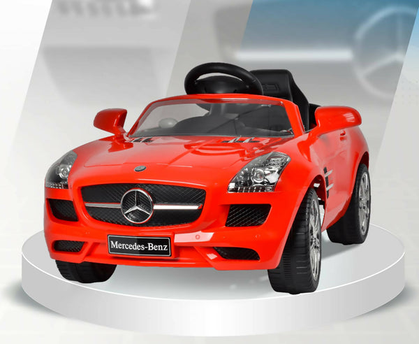 Electric Car, Licensed Mercedes Benz With Remote Control From 3 - 8 Years | Red