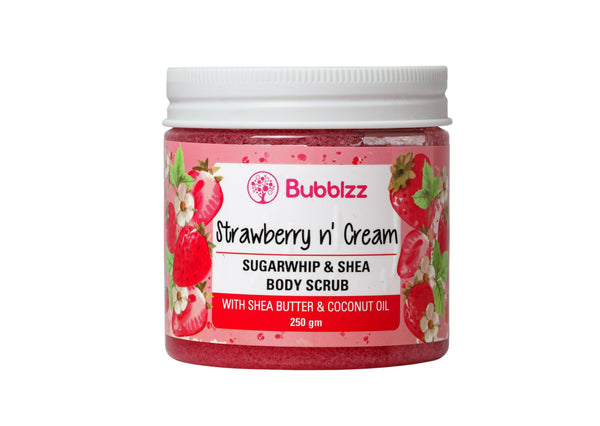 Bubblzz Strawberries & Cream Body Scrub