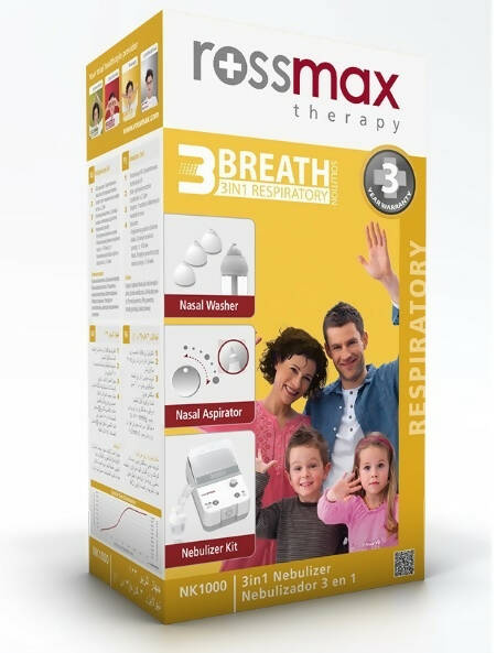 Rossmax Nebulizer Kit 3 In 1 - Nk 1000