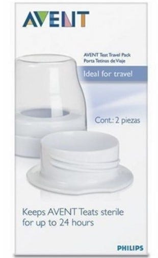 Philips Avent Feeding Bottle Teat Travel Pack - 2 Pieces