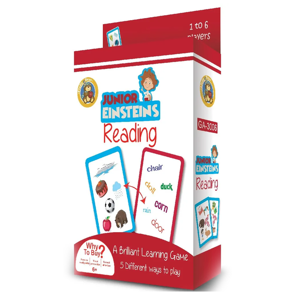 Fluffy Bear Junior Einstein, Reading Cards Game - 62 Cards