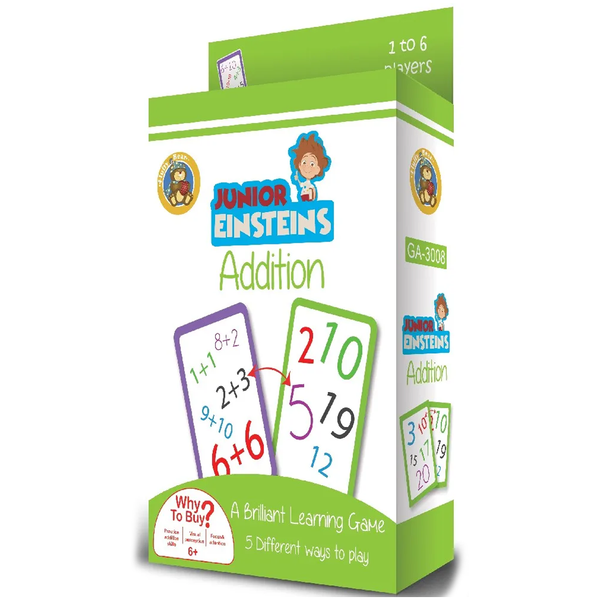Fluffy Bear Junior Einstein, Addition Cards Game - 42 Cards