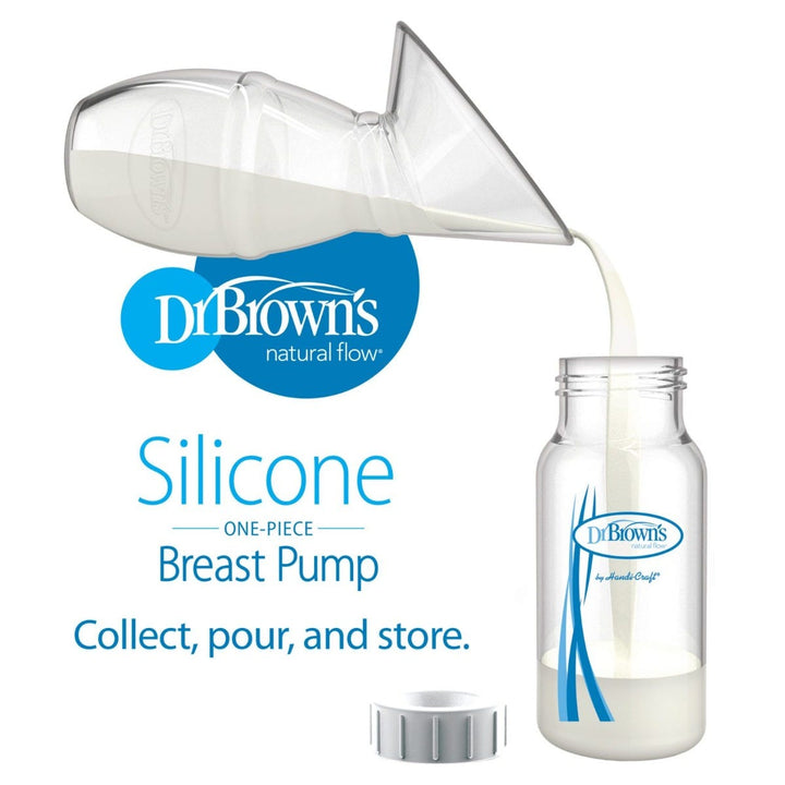 Dr. Brown’s Silicone Breast Pump with Options+ Anti-Colic Bottle 150ml