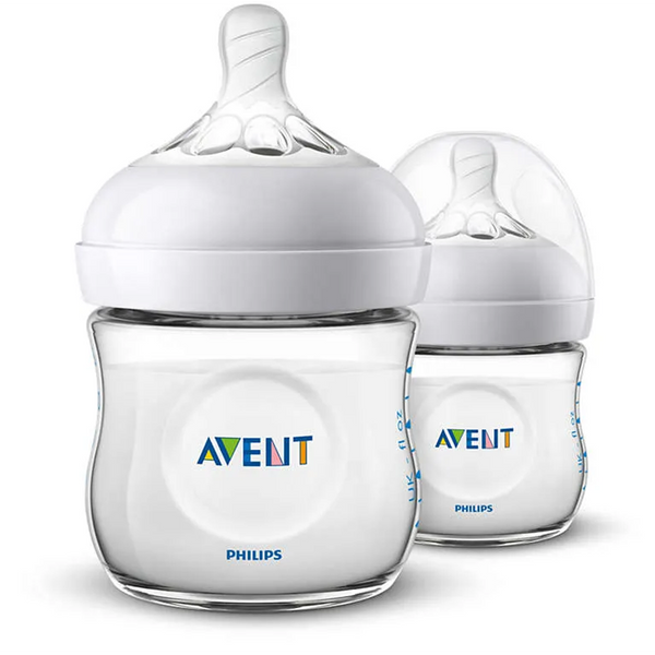 Philips Avent Natural Baby Bottle 125 ml 2 Pieces - White
