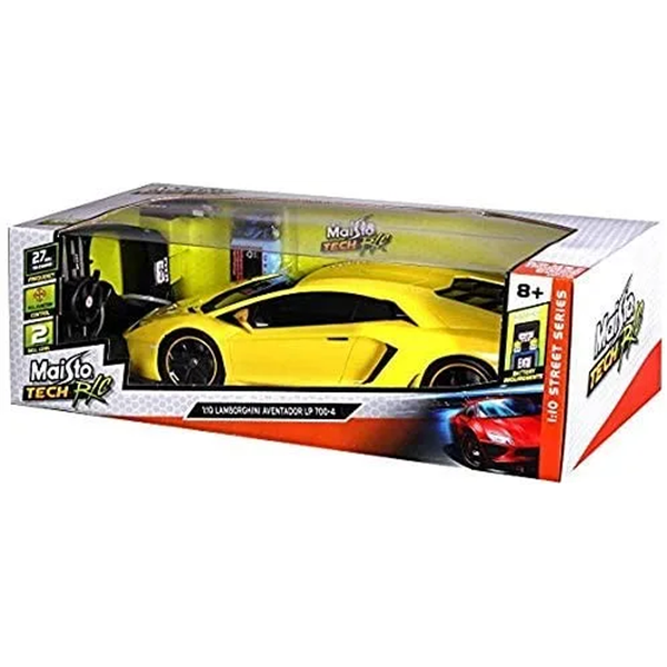 Maisto RC Lamborghini Aventador - Scale 1:10 - Yellow