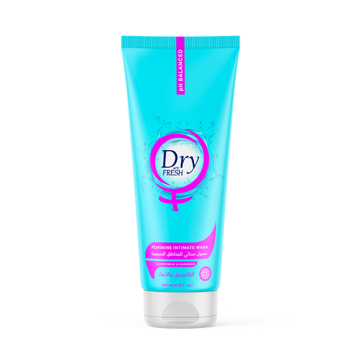 Dry Fresh Chamomile & Flowers Intimate Feminine Wash Gel|200 ml