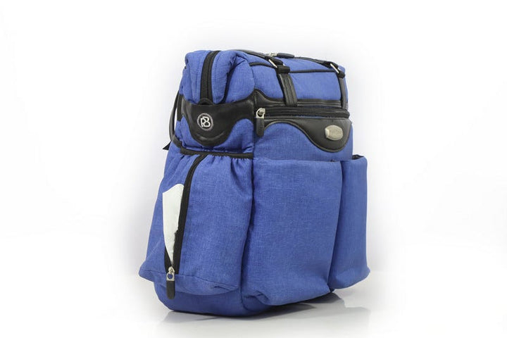 Petit Bebe Premium Diaper Bag - Blue and Black