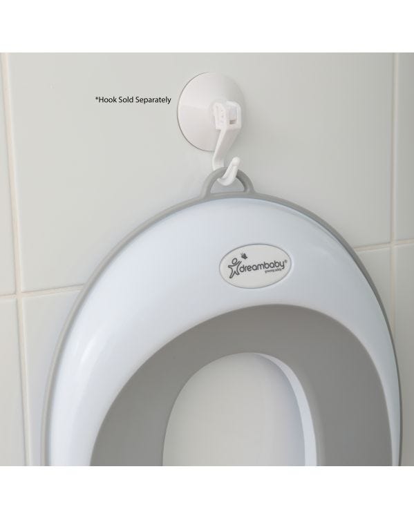 Dreambaby Toilet Trainer Seat | White & Grey