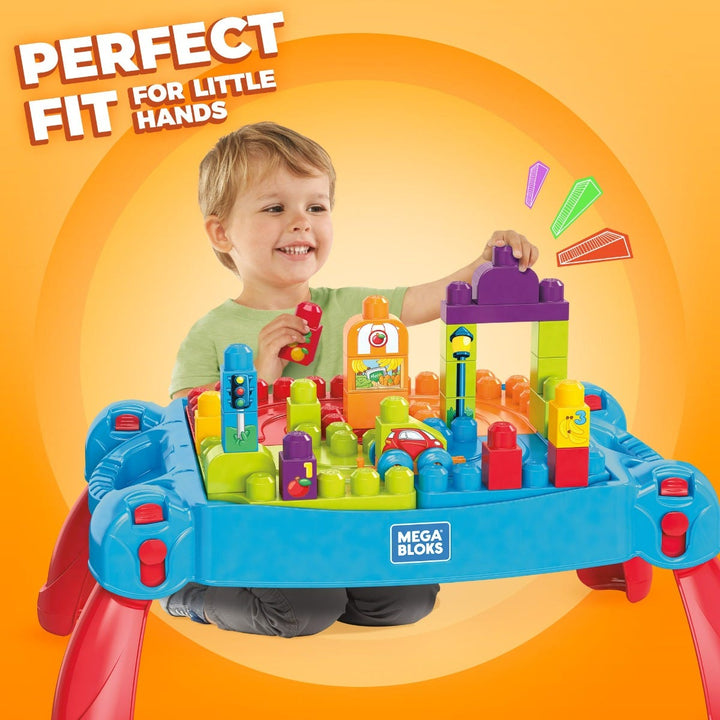 Mega Bloks First Builders Build and Learn Folding Table