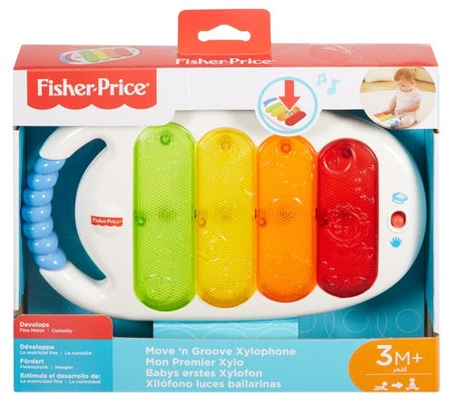 Fisher-Price Move n Groove Deluxe Electronic Xylophone