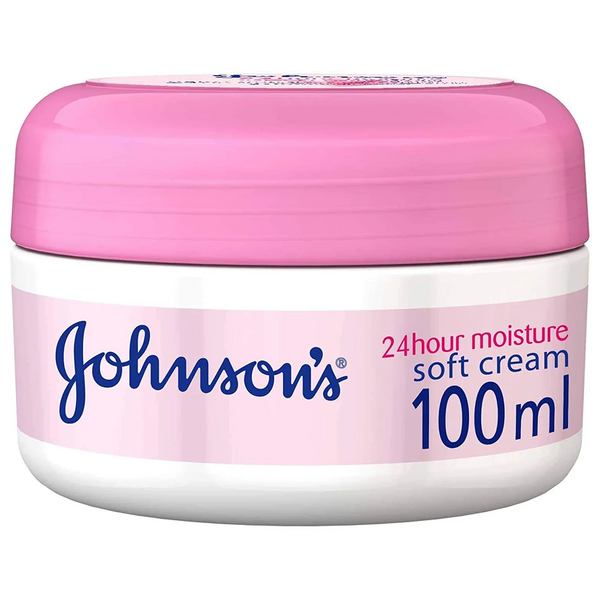 Johnson's 24 Hour Moisture Soft Cream - 100 ml