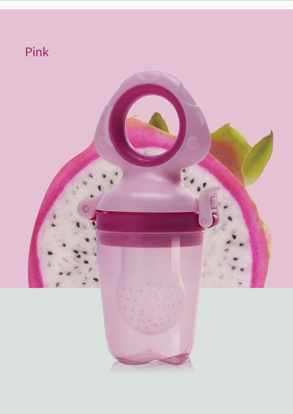 Sunveno Baby Food & Fruit Feeder Pacifier | Pink