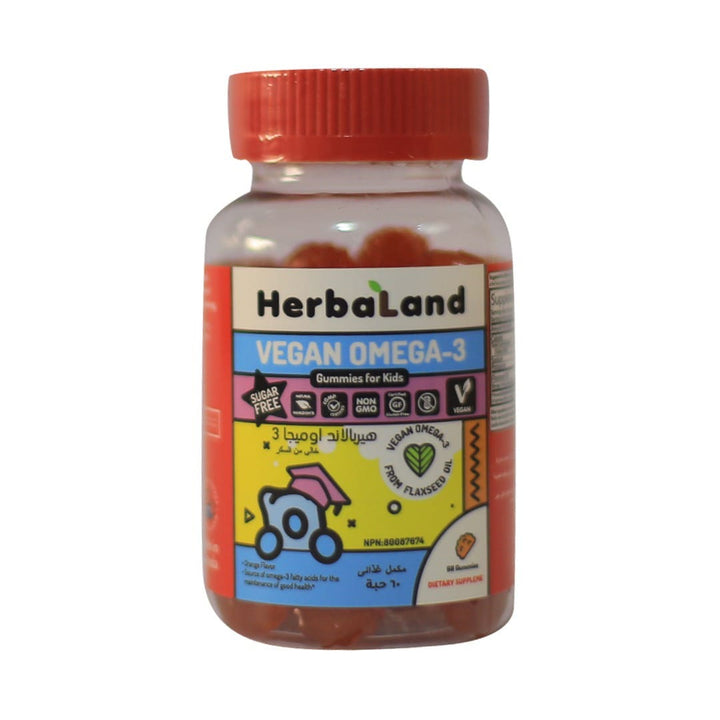 Herbaland Omega 3 for Kids - 60 Gummies