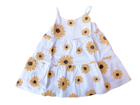 Lovely Land Straps Sunflowers Dress