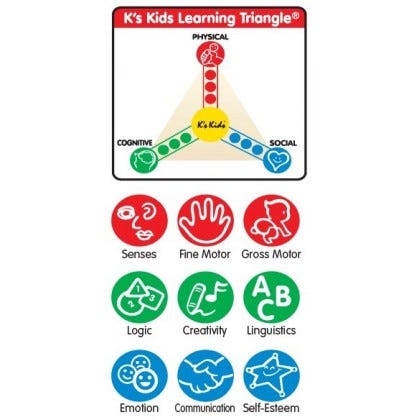 K's Kids Soft Learning Blocks