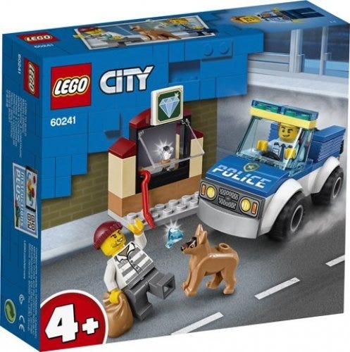 Lego City Police Dog Unit Set - 67 Pieces