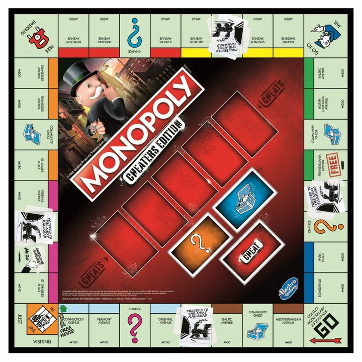 Monopoly Cheaters Edition Board Game 2 - 6 Players