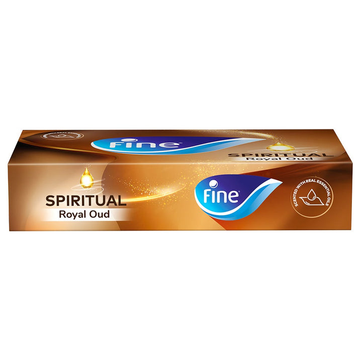 Fine Spiritual Oud Scented Facial Tissues - 400 Tissues - 3 Pack