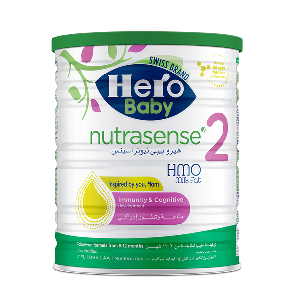 Hero Baby Nutrasense 2 Infant Formula Milk 6-12 Months - 400 gm