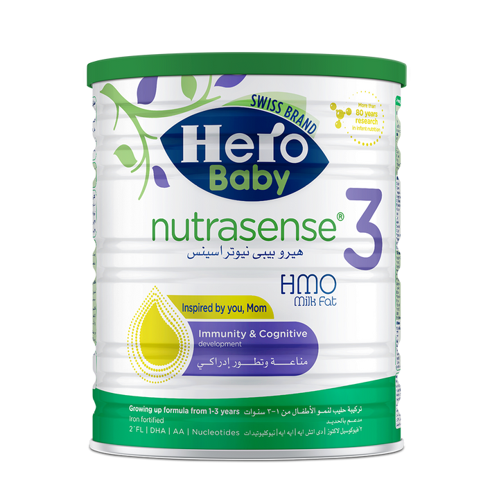 Hero Baby Nutrasense 3 Grow-Up Formula Milk|1+ Years|400 gm