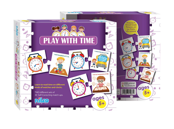 Nilco Learning Time Puzzle