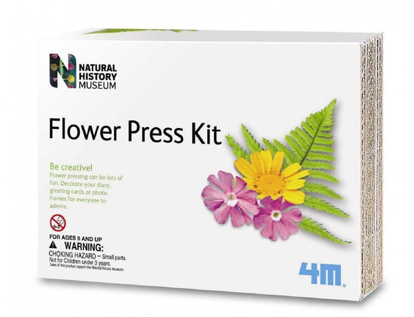 4M Natural History Museum Flower Press Kit