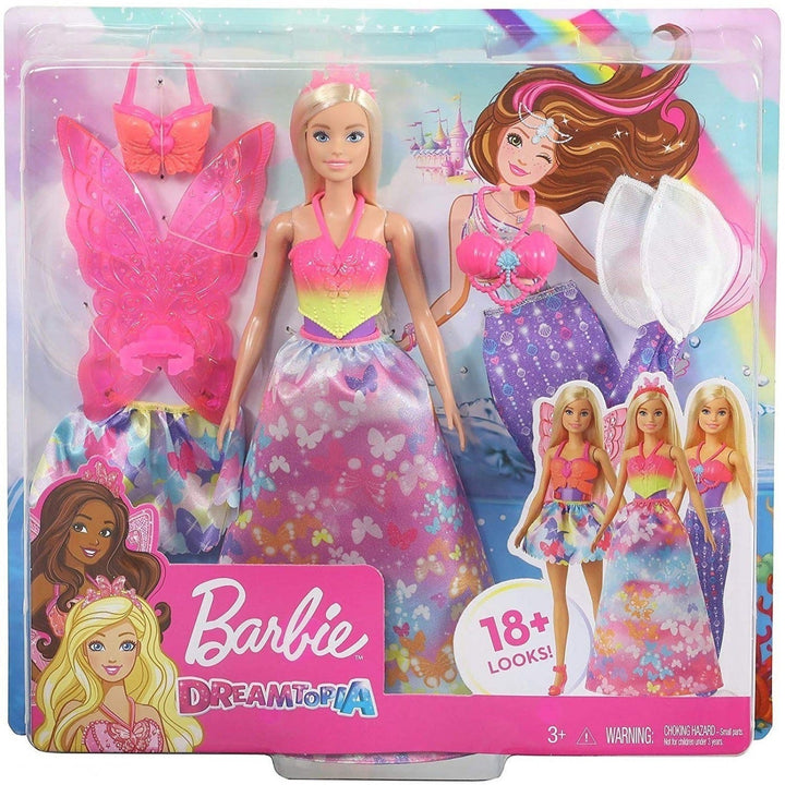 Barbie Doll Dreamtopia Dress Up